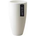 Pure Soft Round High plantenbak wit